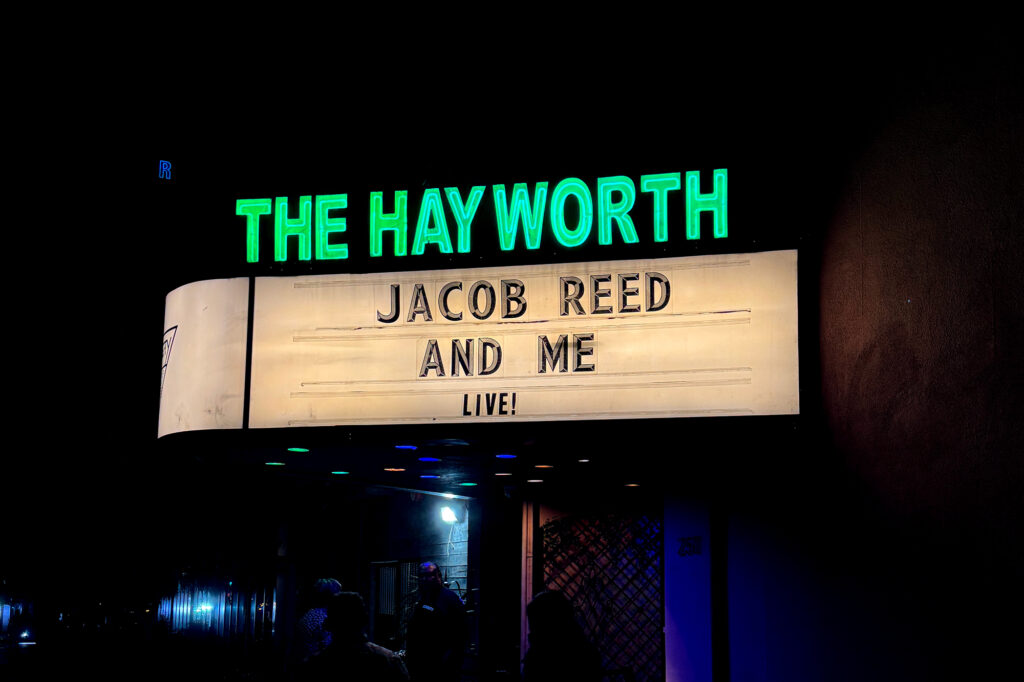 Jacob Reed and Me: LIVE